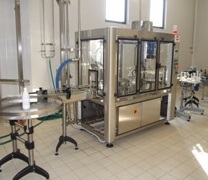 Riempitrice con capacità di 1.200 lt-h